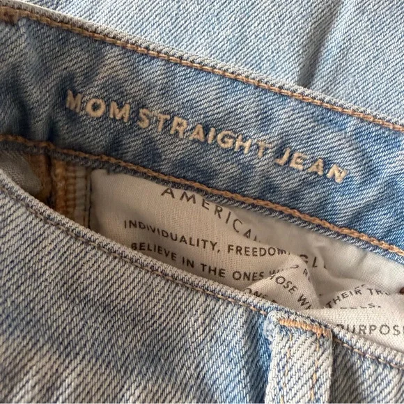 American Eagle Mom stretch Straight-Leg Jeans - X-long! - Picture 5 of 7